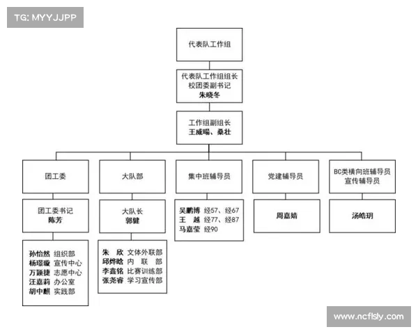 体育赛事工作组分工